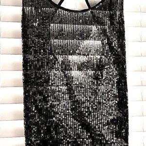 🔥What's Hot!!🔥Super Cute Vintage Sequin Tie back Top! 😻🤩